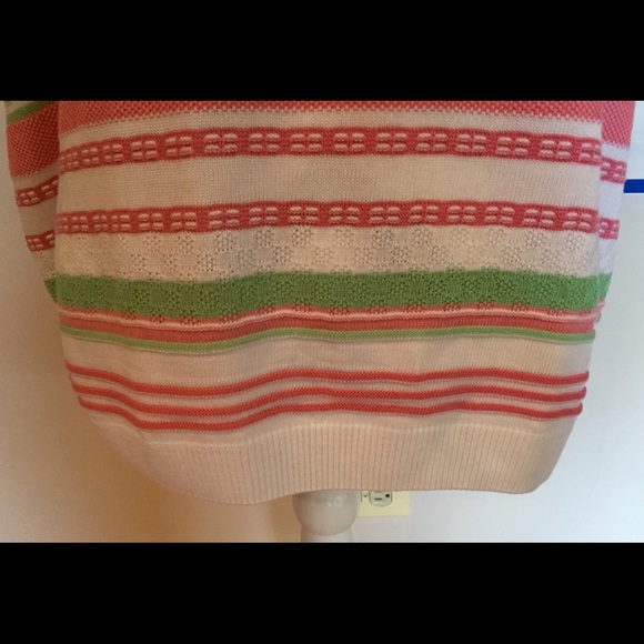 LADIES ALFRED DUNNER KNIT STRIPE TOP-BRAND NEW -XL - Picture 7 of 8
